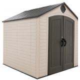 Lifetime Outdoor Storage Shed, 8 x 7.5 Foot