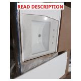 Ivoritaj 24"x61" Single Bowl Sink