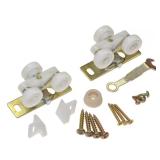 1500 Series Plated Steel Pocket Door Hardware Set