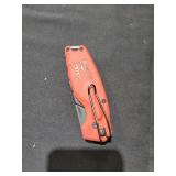Compact folding utility knife
