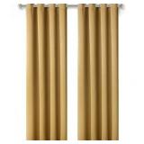 Jeannie Blackout Grommet Top Curtains