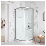Breeze 38x38 Corner Shower Kit Door
