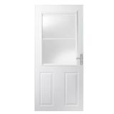 400-Series 32x80 White Storm Door