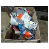 Box Lot Assorted Small Home Improvement Items