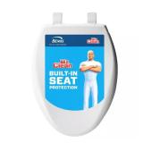BEMIS Mr. Clean Elongated Toilet Seat, White