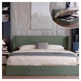 King Lift Up Storage Bed, Turtle