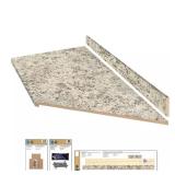 8 ft. Miter Countertop - Typhoon Ice