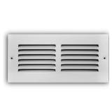 (10) 10 in. x 4 in. Steel Return Air Grille in Wh
