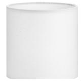 Elara White Linen Fabric Accessory Shade