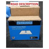 (4) Personna Carpet Trimmer Blades 50Pk