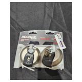Magnum shrouded padlock