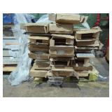 Skid Assorted Vinyl Plank Flooring and Some Tiles
