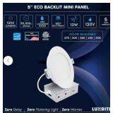 Luxrite 5" Eco Backlit Mini Panel