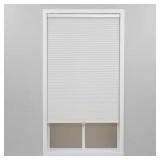 White Cordless Cellular Shades, 45.5"W x 64"L