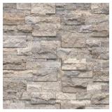 Silver Travertine Ledger Panel 9x24 Tile