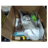 Box Lot Assorted Small Home Improvement Items