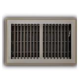 6x10 2-Way Steel Floor Register Brown