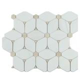 Cecily Marble Mosaic Tile 11.5x14.5 in. 10 mm