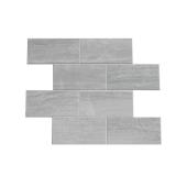 (7) Collage Gray Subway Peel & Stick Tile