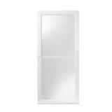 3000 Series 36x80 White Left-Hand Storm Door