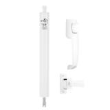 Closer Latch Combo Kit w/Thumbscrew White