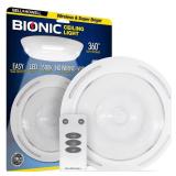 Ceiling Light 7.13 in White 34-LED Flush Mount