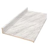 Laminate Countertop   Matte Manhattan Marble