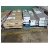 Skid Assorted Vinyl Plank Flooring & Stairs