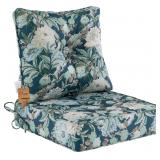 Waterproof Deep Seat Cushion Set, Floral