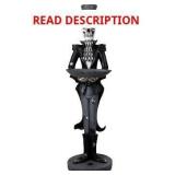 55" Skeleton Butler w/ Tray