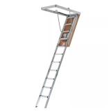 Louisville Aluminum Attic Ladder 375 lbs