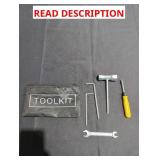 Tool Kit Pouch w/ Assorted Small Tools