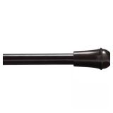 28-48 in Cafe Curtain Rod, Oil Rubbed Bronze
