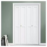 48x80 Solid Core Bi-Fold Door with Hardware