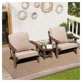 22 in. x 21 in. Adirondack Cushion, Beige
