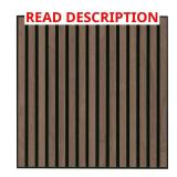 MSI Harmony Sable Wood Slat Panels 8 X BID