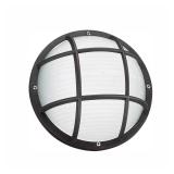 Bayside Black 1-Light Outdoor Bulkhead LED