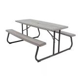 6 ft Folding Resin Picnic Table