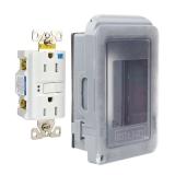 1-Gang Weatherproof Receptacle Cover GFCI
