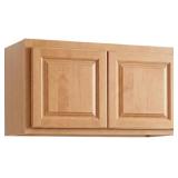 Raised Panel Wall Cabinet - 30" x 15" x 12"