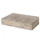 Fieldstone 2x12x8 Concrete Wall Cap, Charcoal/Buf