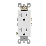 Leviton Decora 20A 125V Duplex Outlet 5-20R