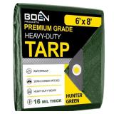 Hunter Tarp Cover 6x8, 16mil, Waterproof UV