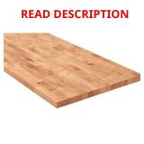 Unfinished Birch Butcher Block Countertop