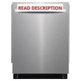 Frigidaire 24-in Top Control Dishwasher, 49 dB
