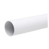 72-120 in. White Adjustable Closet Rod