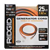 25 ft. 10/4 L14-30 Extension Cord