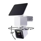 Solar Cam Pan 2K HD Camera, White