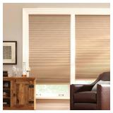 Latte Cordless Blackout Shades 57.5x64 in