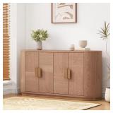 Ahab Modern Natural Wood Sideboard Buffet